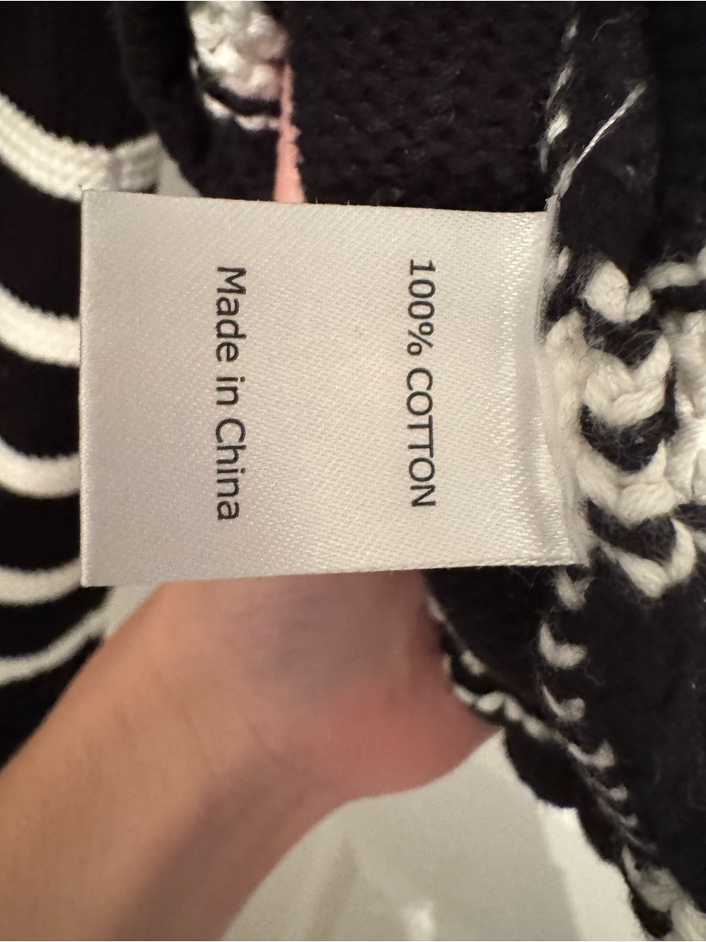 La Ligne Jill Sweater Black/White Stripe Size M - Picture 8 of 8